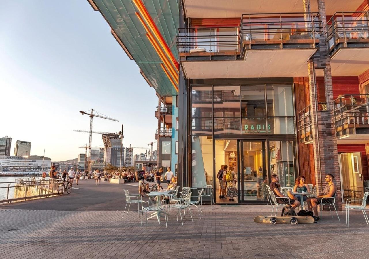 Seaside Apt - 2 Sunny Balconies - Modern - 6 Pax Oslo Exterior photo